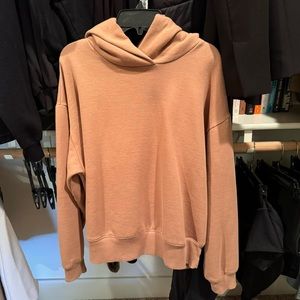 Brown hoodie modern fit